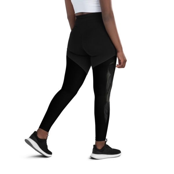 Bio-Mechanical Graphic Sports Leggings - Image 4