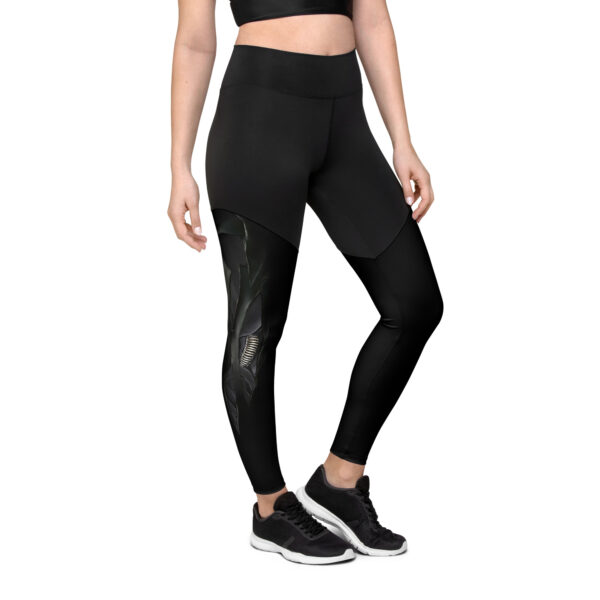 Bio-Mechanical Graphic Sports Leggings - Image 5